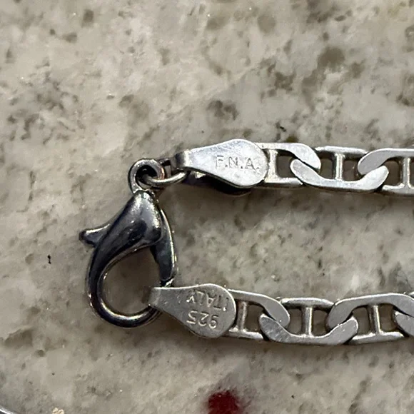 Silver Chain Necklace - Picture 2 of 3